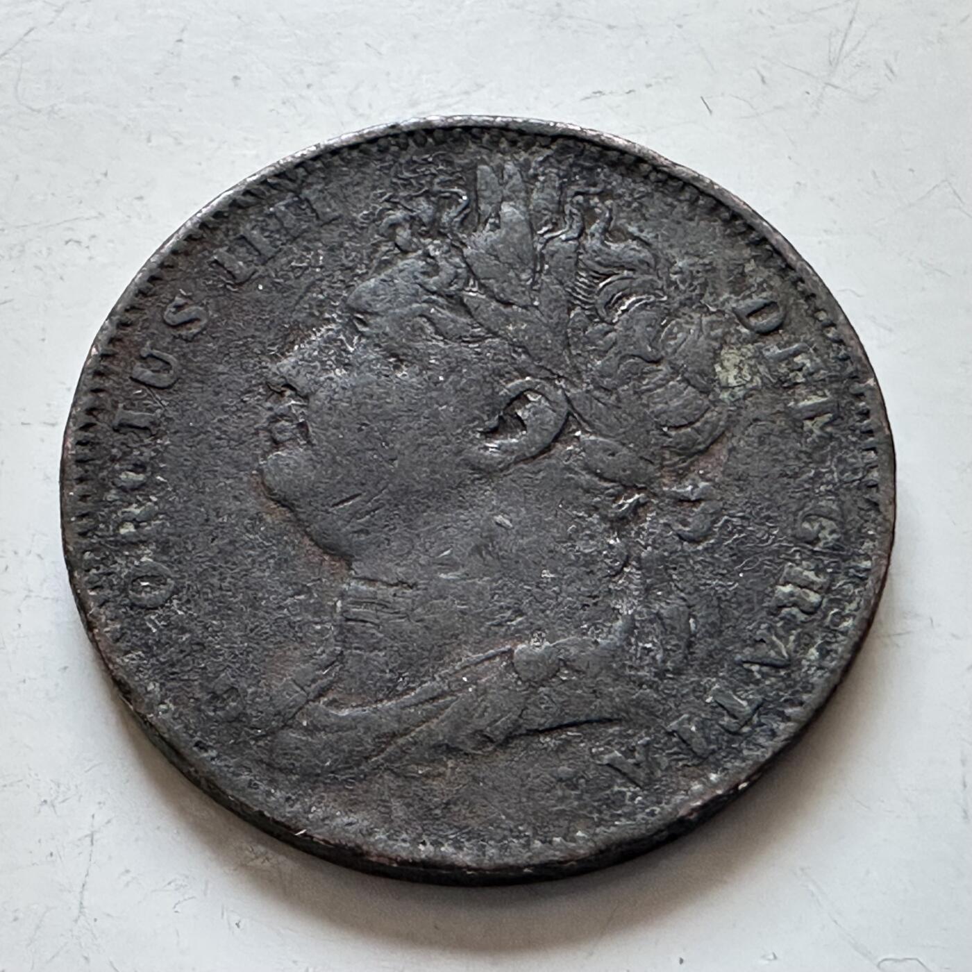 🌹外币初藏🌹🐯2025年第140场  每周二四六晚8️⃣点 接代拍 英国1823年乔治四世一法新