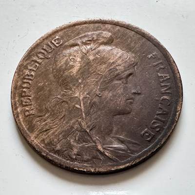 🌹外币初藏🌹🐯2025年第140场  每周二四六晚8️⃣点 接代拍 - 法国1917年十分