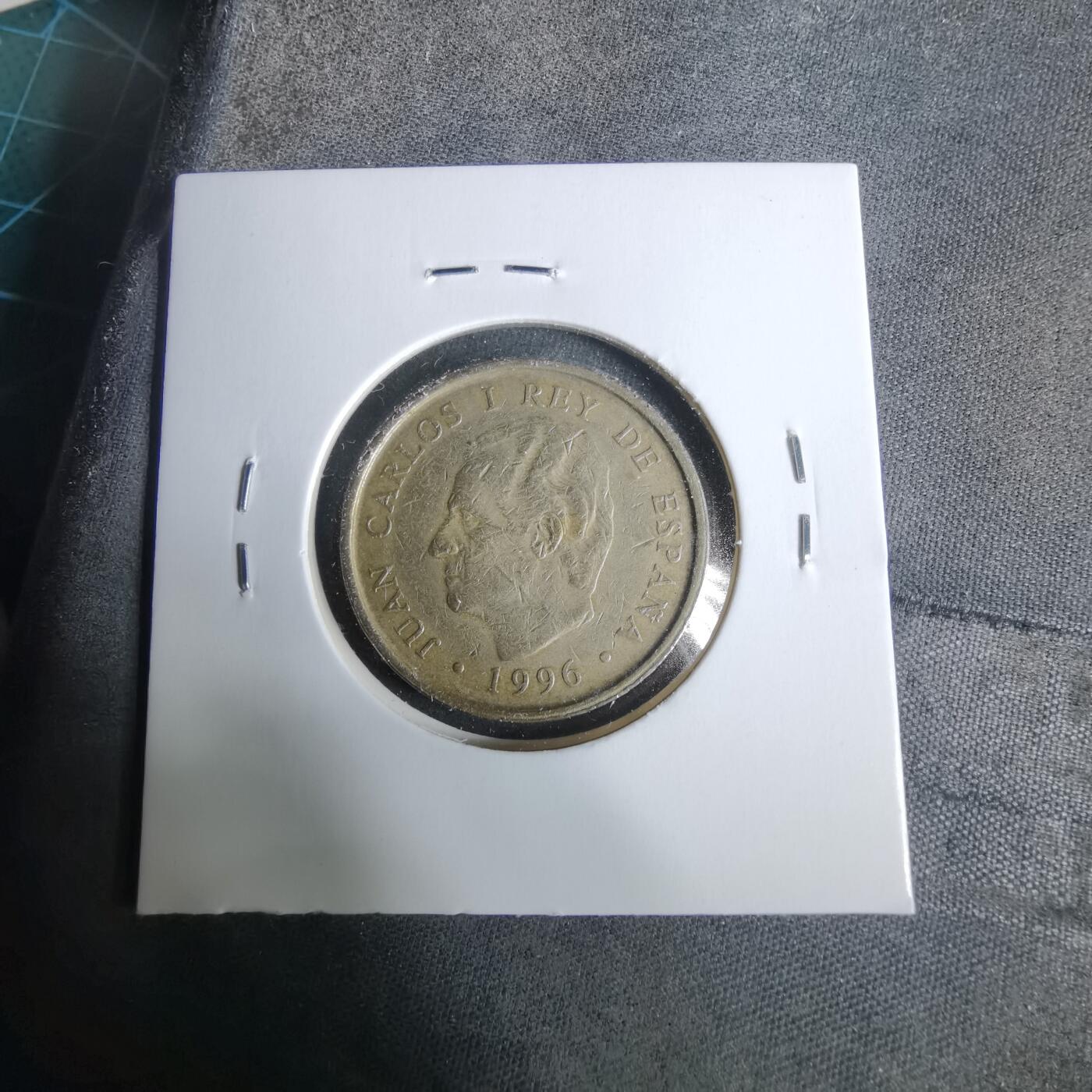 沼泽如烟--第929场 西班牙100比塞塔纪念币