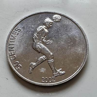 🌹外币初藏🌹🐯2025年第140场  每周二四六晚8️⃣点 接代拍 - 刚果2002年五十分