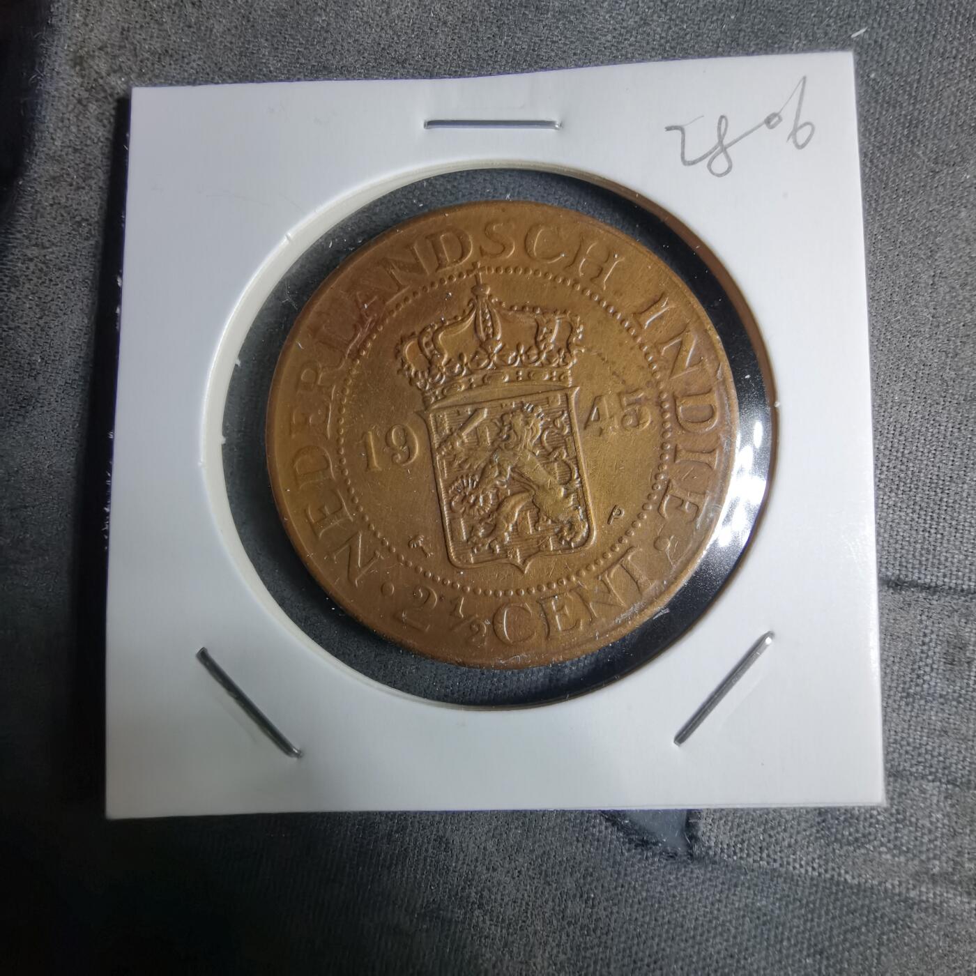 沼泽如烟--第928场 荷属东印度1945年2.5分