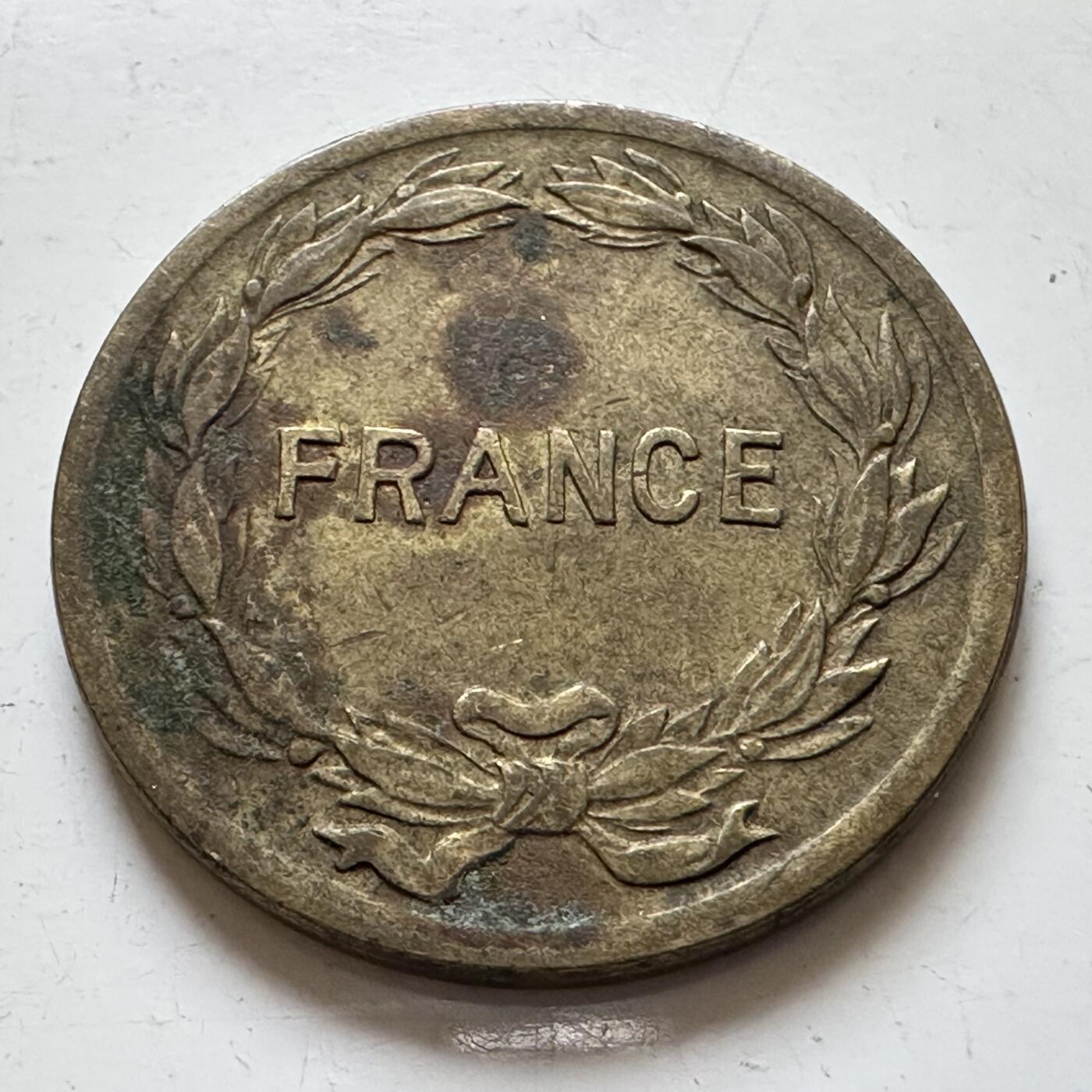 🌹外币初藏🌹🐯2025年第140场  每周二四六晚8️⃣点 接代拍 法国1944年盟军占领时期2法郎