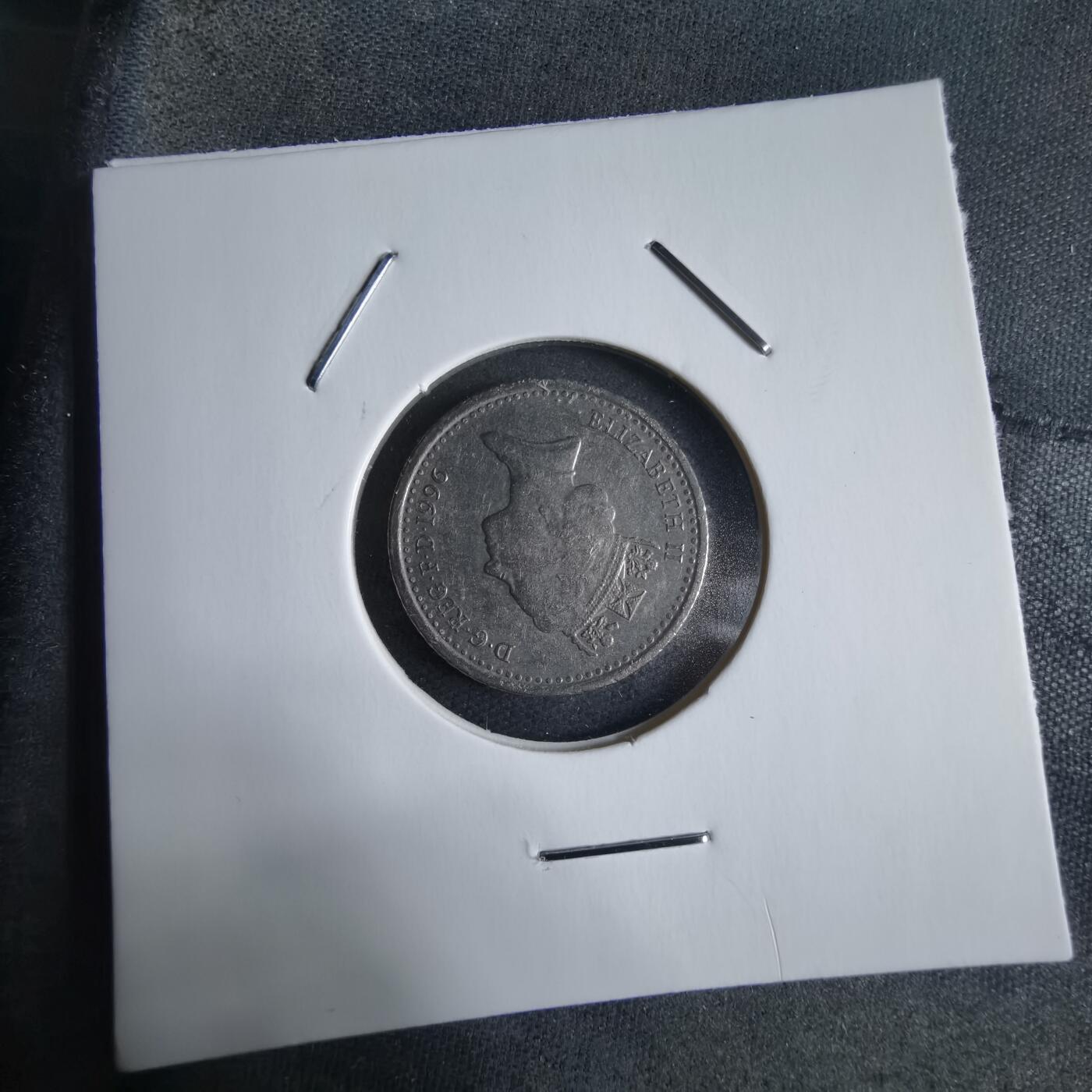 沼泽如烟--第928场 英国1996年5便士