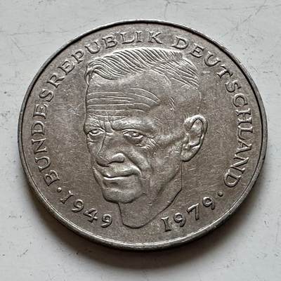 🌹外币初藏🌹🐯2025年第140场  每周二四六晚8️⃣点 接代拍 - 德国1988年G版 2马克 舒马赫