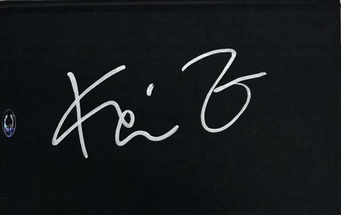 零元拍：“狼王”凯文-加内特亲笔签名原版自传《A to Z》