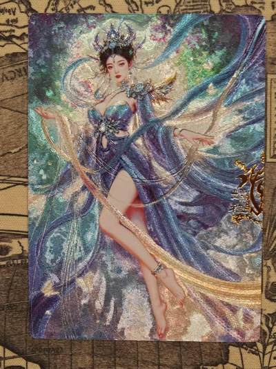 龙虎卡牌六七场 （无佣金，周六结拍，欢迎送拍） - 粗闪卡 奇点 宗rich-玄灵谱 嫘祖