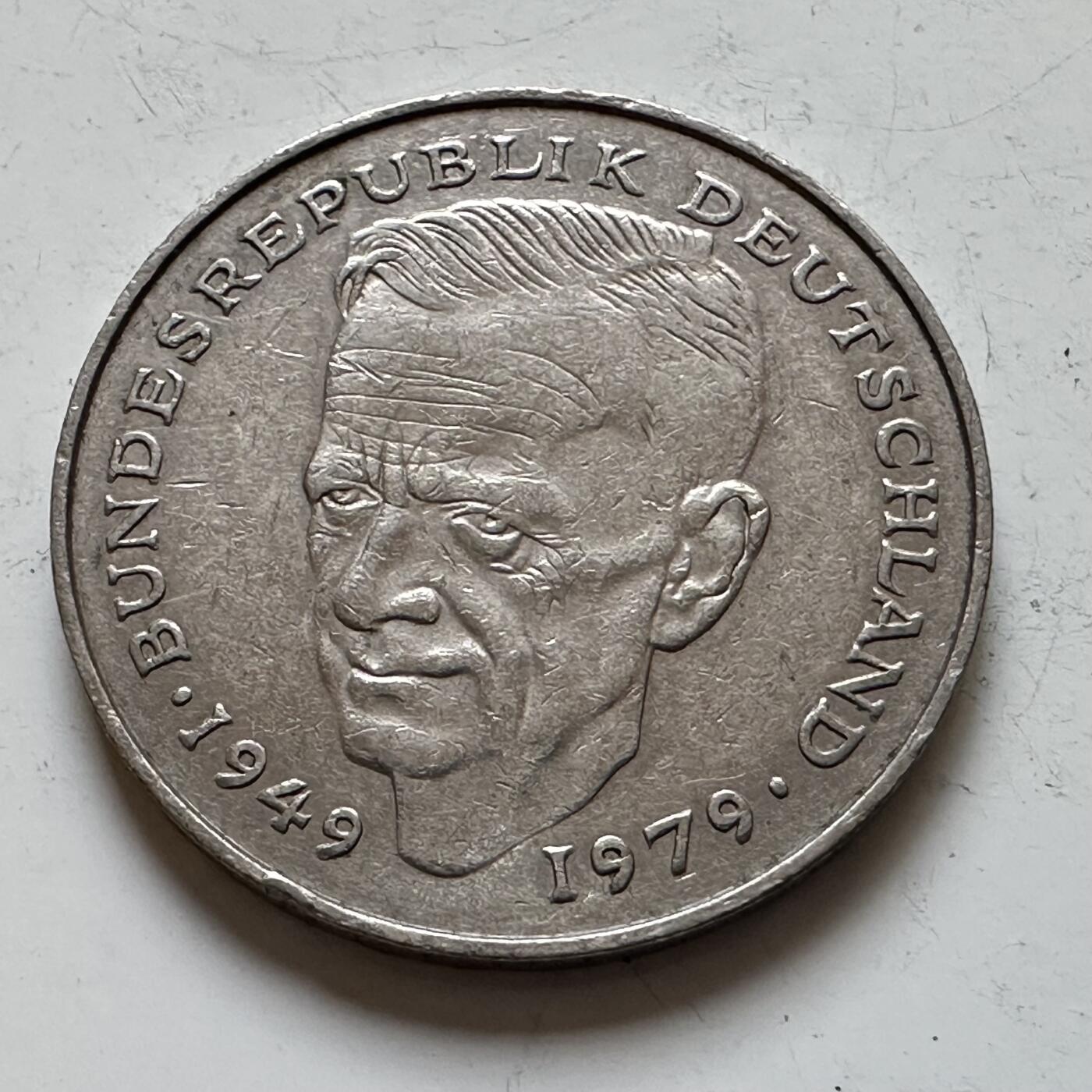 🌹外币初藏🌹🐯2025年第140场  每周二四六晚8️⃣点 接代拍 德国1990年J版 2马克 舒马赫