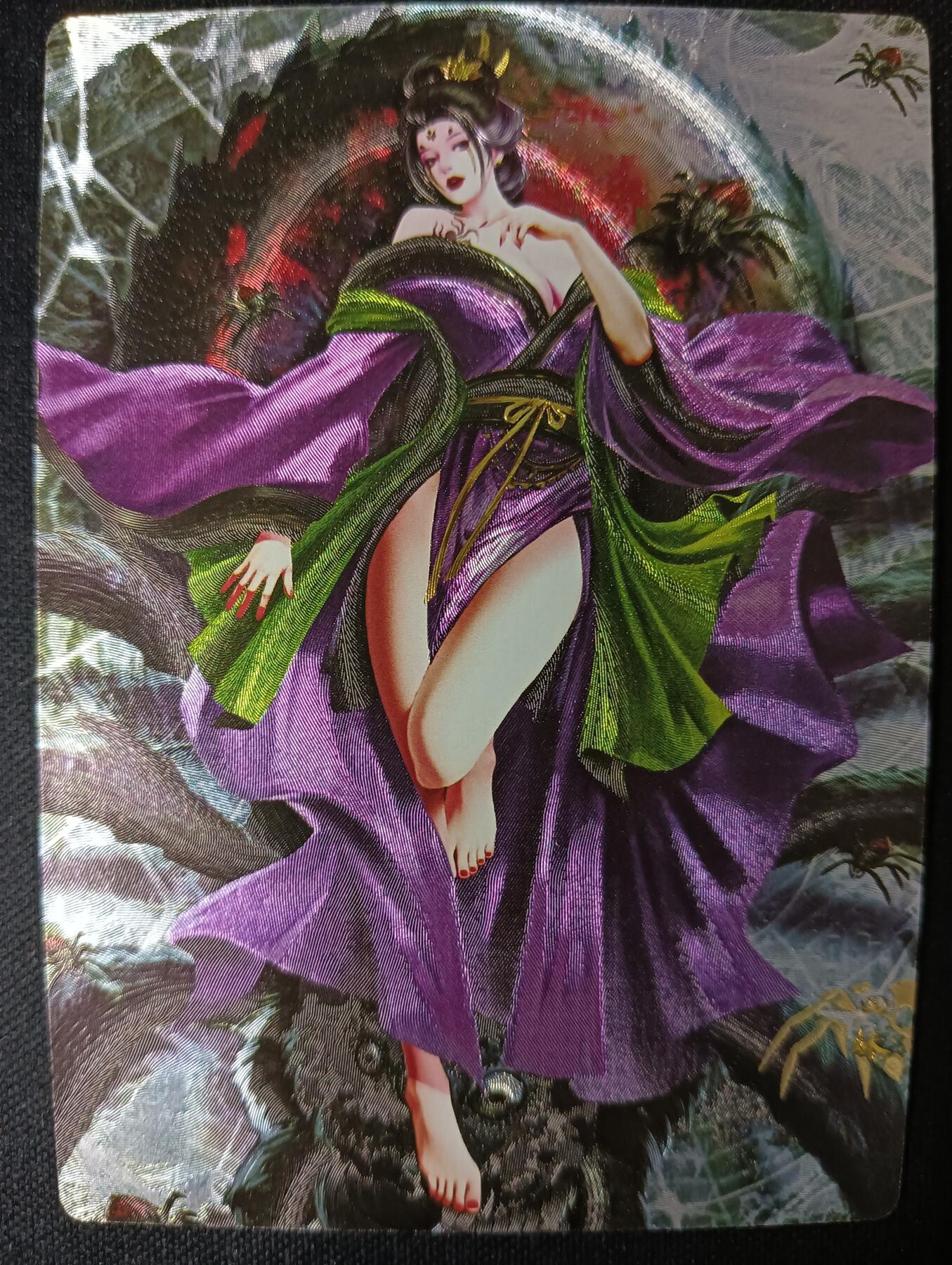 花开卡拍第53期（12月28号周日截拍，品控勿拍!!!拍品不寄存，运费5元，自制卡难免瑕疵，可能存在轻微撞角爆边等出厂瑕疵，品控介意勿拍！） 奇点四妹