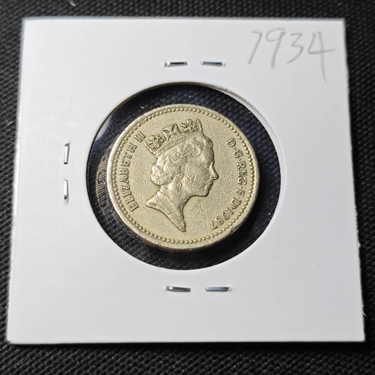 KK钱币收藏小铺 第379期  2月预留时间 周末发货  英国1镑