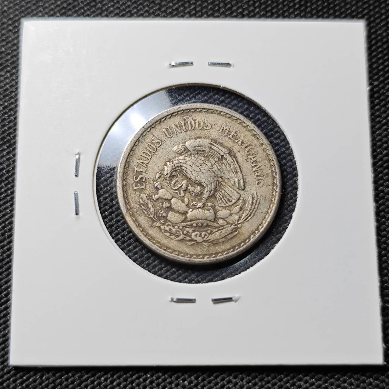 KK钱币收藏小铺 第378期  2月预留时间 周末发货 1946墨西哥10分镍币