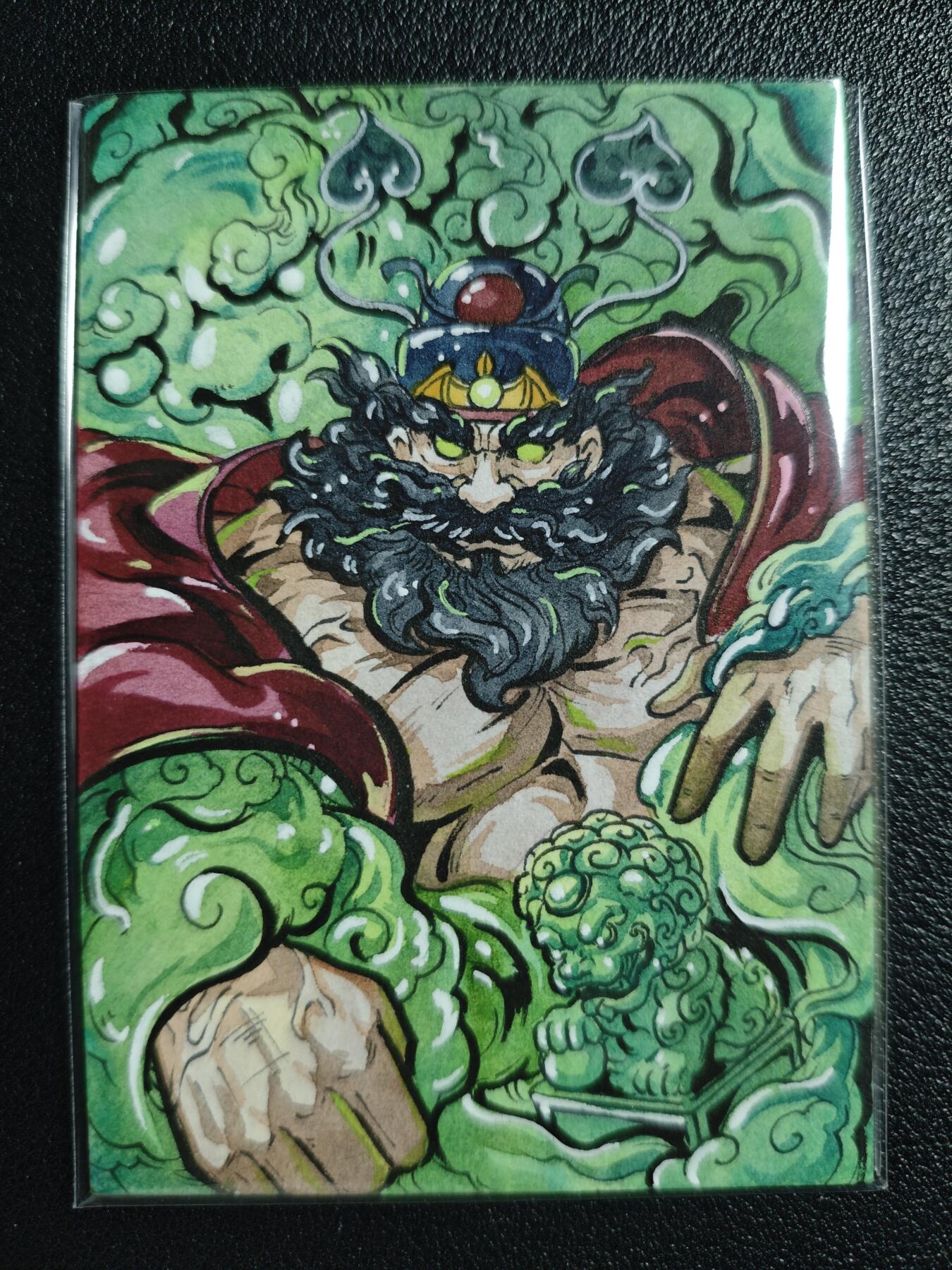 天玑星卡拍第150期《12.11周一截拍》持续收拍收评中 满赠卡需备注 【手绘卡】Rubick 钟馗 手绘卡