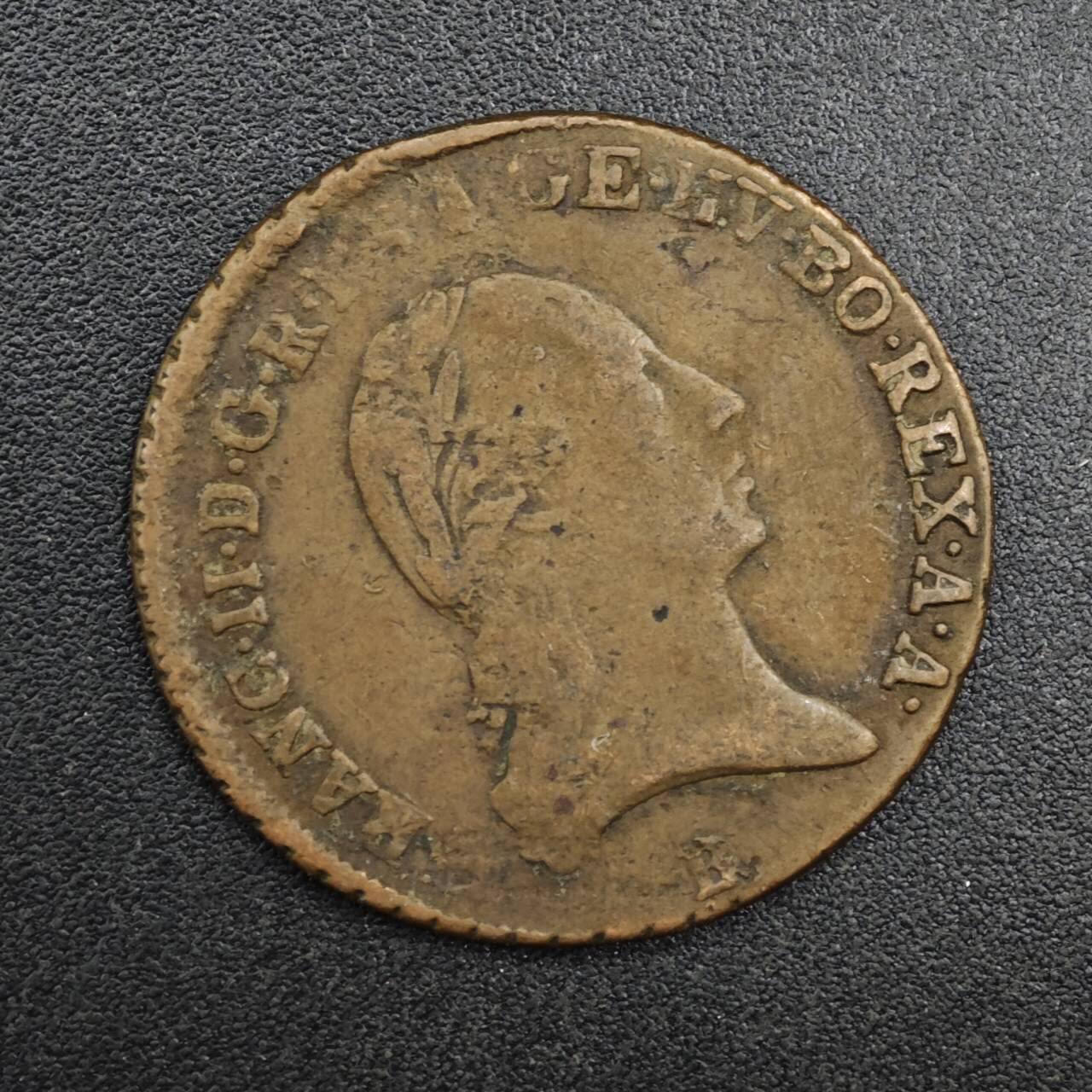 【淘币小摊】实时拍第八百二十五拍   散币场   满百包邮可预留二周 每周一统一发货   奥地利1800年1克鲁泽铜币