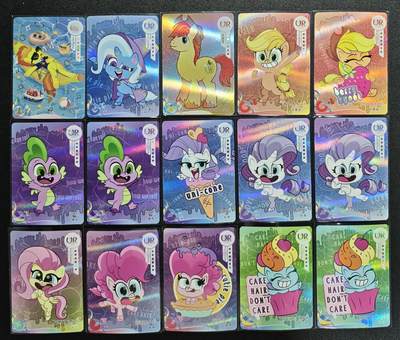 天玑星卡拍第148期《12.11周四截拍》持续收拍收评中 满赠卡需备注 - 卡游 小马宝莉 UR 十五张