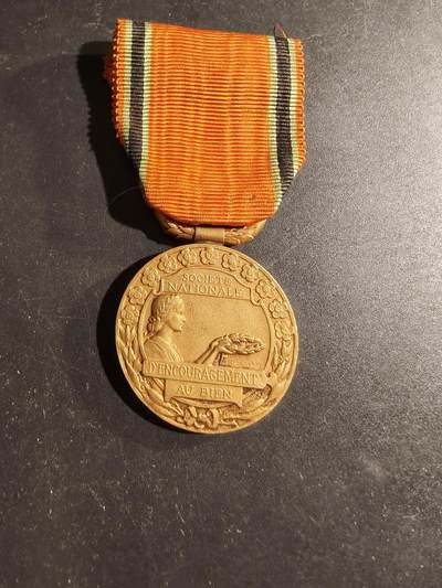 老王徽章第169期 - 法国金级鼓励行善国家协会奖章