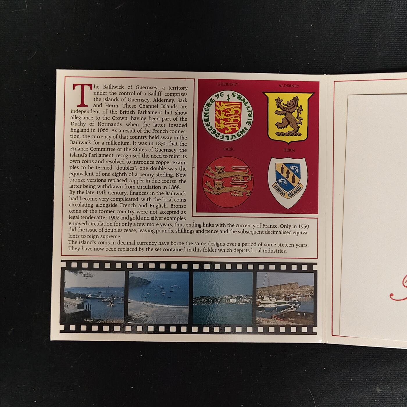 【全场包邮】纯粹捡漏拍485场（免费代拍第22场） 【少见】根西1986年皇家造币厂出品官方年度流通套币-量5000-MS3