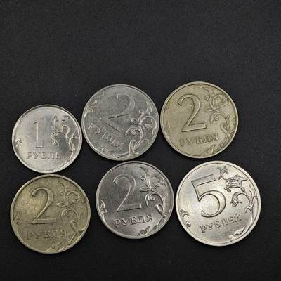 【淘币小摊】实时拍第八百二十五拍   散币场   满百包邮可预留二周 每周一统一发货   - 俄罗斯6枚