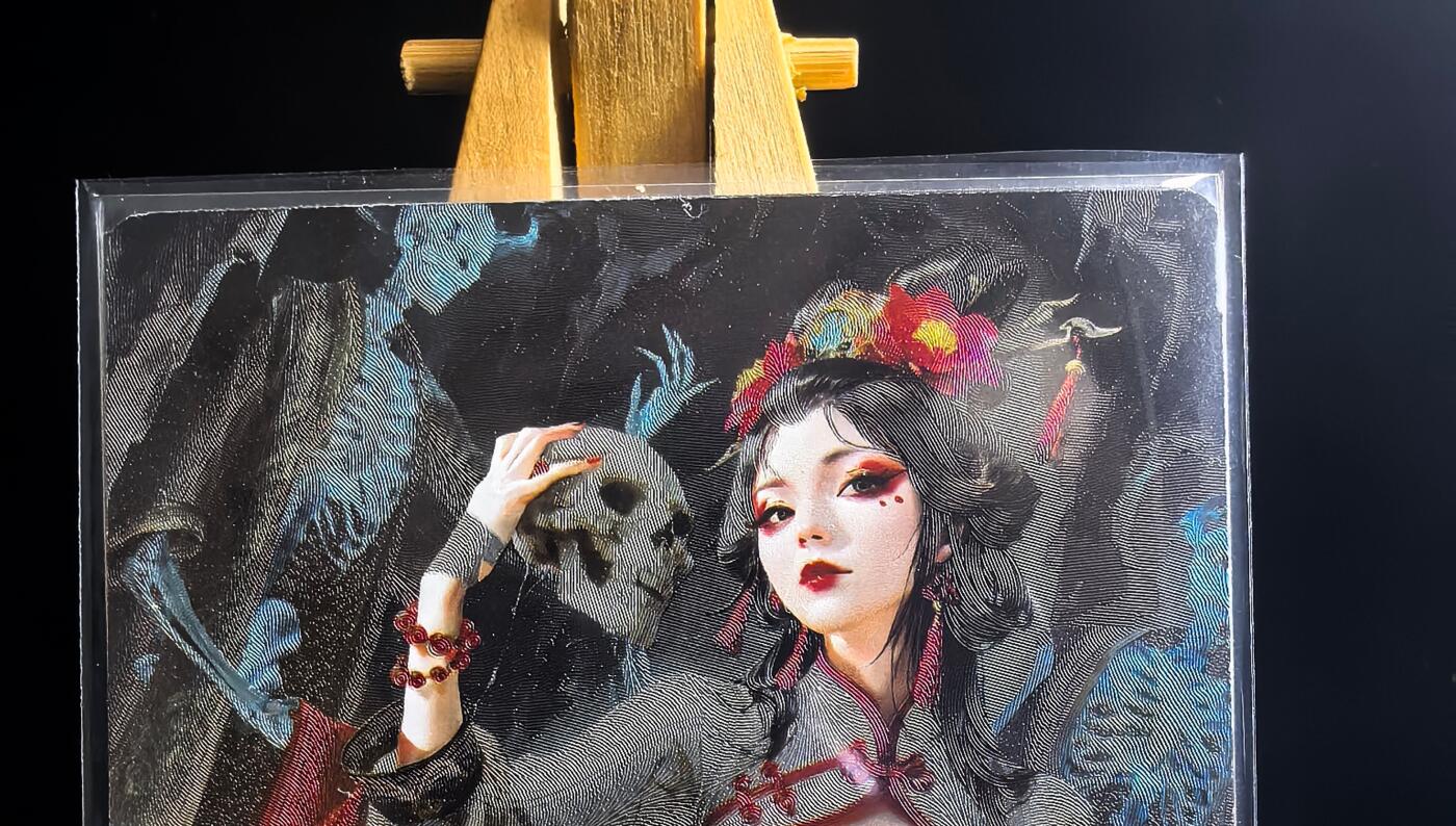 无佣金 不寄存 不收拍 链接少  主攻奇点（有大佬赞助）需要多宫大佬请私聊 部分卡牌设有底价（不想玩的那么累，即使有底价也会比市场价便宜的多，懂的自然懂） 拒绝小号抬价 大家放心拍 所有拍品部分套有卡膜 部分卡牌多宫 自制卡牌 不包厂瑕 放大镜 品控 勿拍 流拍商品会循环 感谢大家支持 留个关注 不定时上新 谢谢 奇点卡牌 澜柚子 灵魅仙踪 冷烫白晶晶