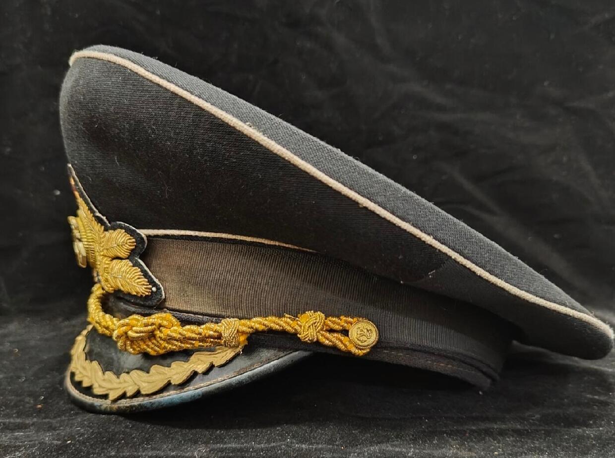 0元起拍勋章 第318期 咸鱼国勋章拍卖专场 12月14日（周日）下午6：00开始 保加利亚海军将官大檐帽 57CM