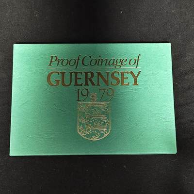 【全场包邮】纯粹捡漏拍485场（免费代拍第22场） - 根西1979年官方发行皇家厂经典信封装精制套币-PS8