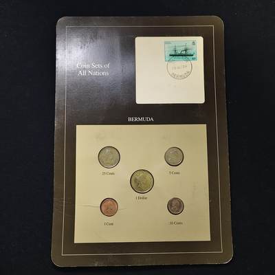 【全场包邮】纯粹捡漏拍485场（免费代拍第22场） - 【富兰克林·世界各国硬币系列邮币卡】百慕大群岛