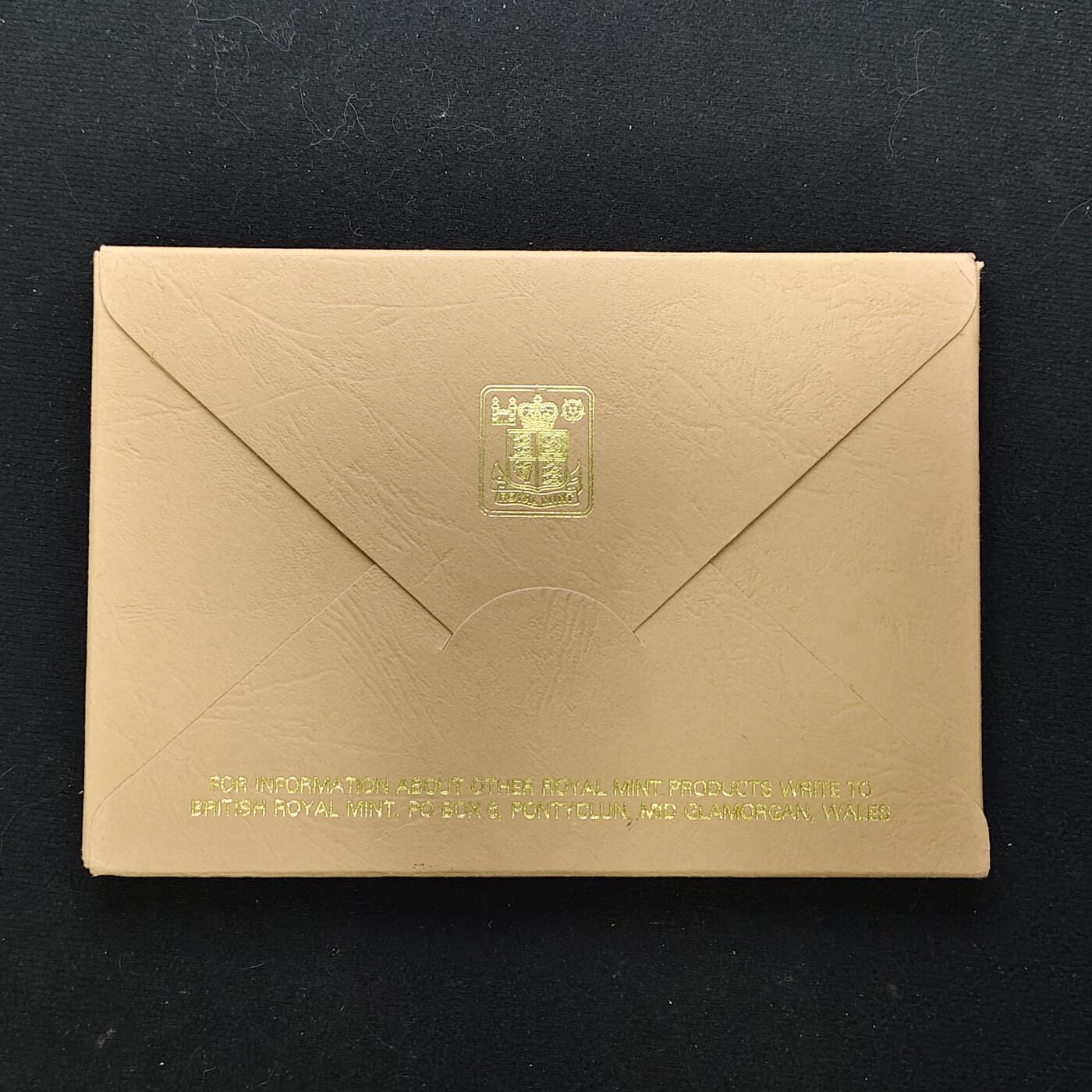 【全场包邮】纯粹捡漏拍485场（免费代拍第22场） 赞比亚1978年官方发行皇家厂经典信封装精制套币-PS5