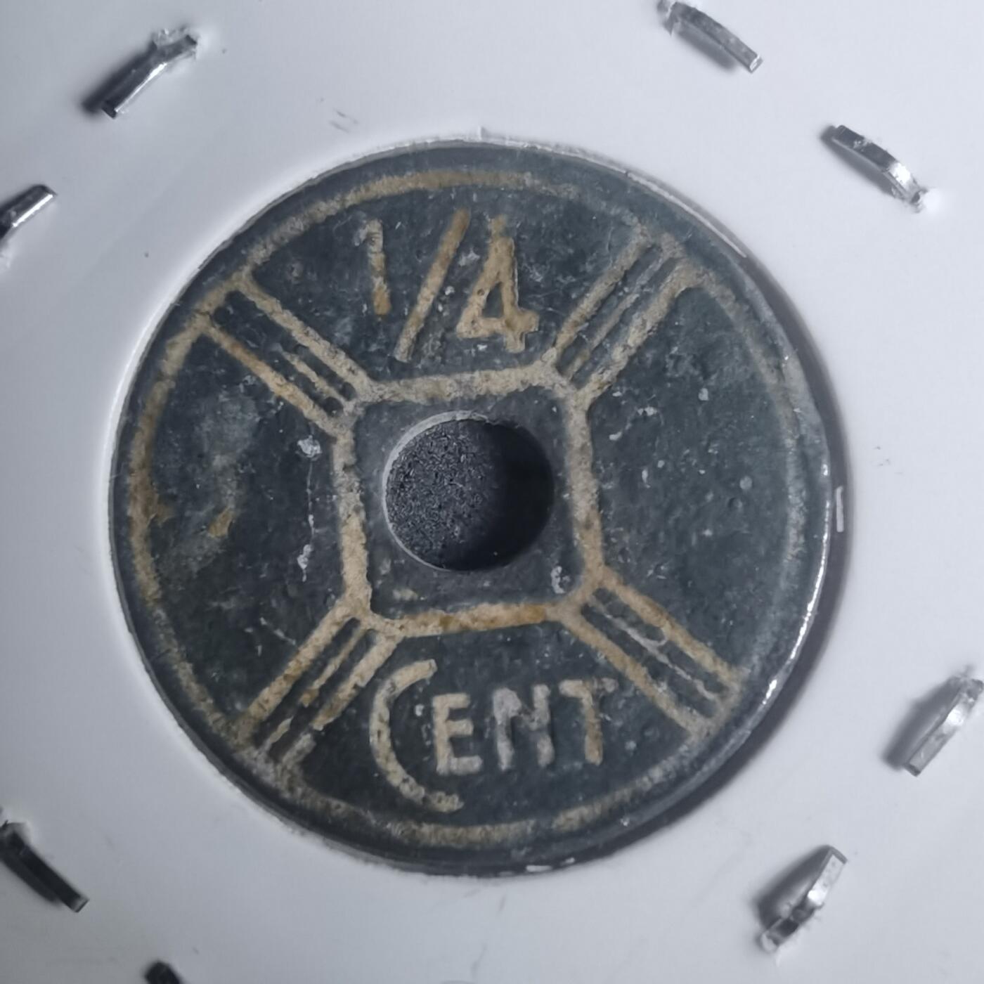 沼泽如烟--第930场 法属印度支那1942年四分之一分