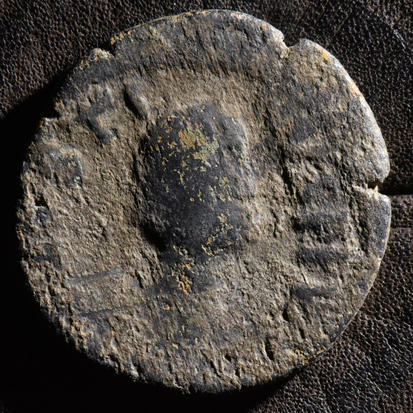 【良泉】【元旦直播场】1月1日晚19.30点开拍！208组西方古代钱币、日本朝鲜花钱 11.66克，公元518-527年【拜占庭】查士丁一世，侧身版，君士坦丁堡造币厂，40努米铜币