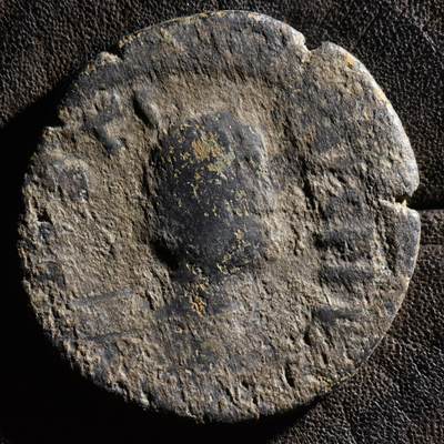 【良泉】【元旦直播场】1月1日晚19.30点开拍！208组西方古代钱币、日本朝鲜花钱 - 11.66克，公元518-527年【拜占庭】查士丁一世，侧身版，君士坦丁堡造币厂，40努米铜币