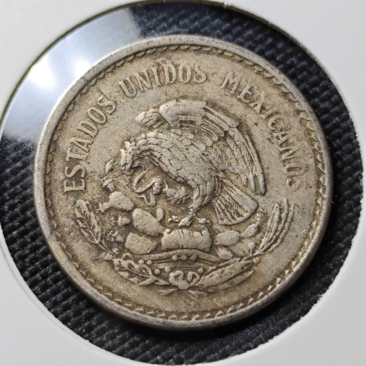 KK钱币收藏小铺 第378期  2月预留时间 周末发货 1946墨西哥10分镍币