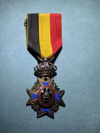 盛世勋华——号角文化勋章邮票专场拍卖第293期 - 比利时特级劳动功勋奖章 银制