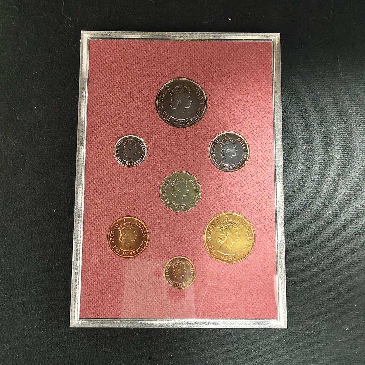 【全场包邮】纯粹捡漏拍485场（免费代拍第22场） 毛里求斯1978年官方发行皇家厂经典信封装精制套币-PS4