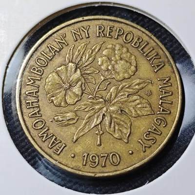 KK钱币收藏小铺 第379期  2月预留时间 周末发货 -  马达加斯加20法郎