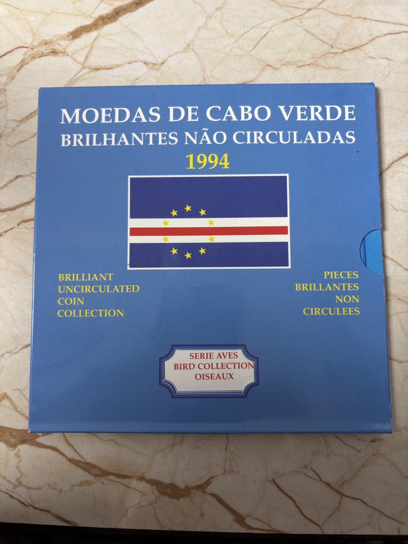 第185期拍卖 卡册佛得角1994年6枚纪念套币鸟类图案版本