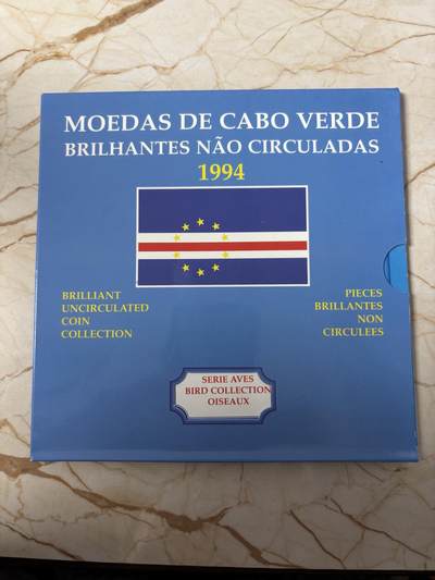 第185期拍卖 - 卡册佛得角1994年6枚纪念套币鸟类图案版本