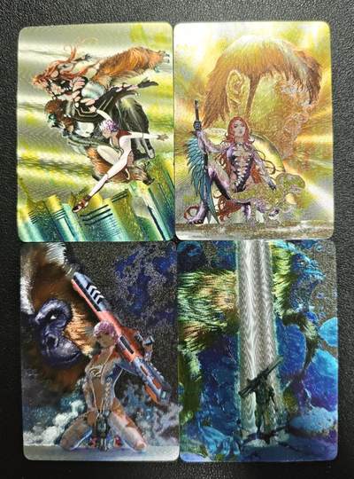 天玑星卡拍第148期《12.11周四截拍》持续收拍收评中 满赠卡需备注 - 百里卡牌 再生猿 限编350 粗闪 四张