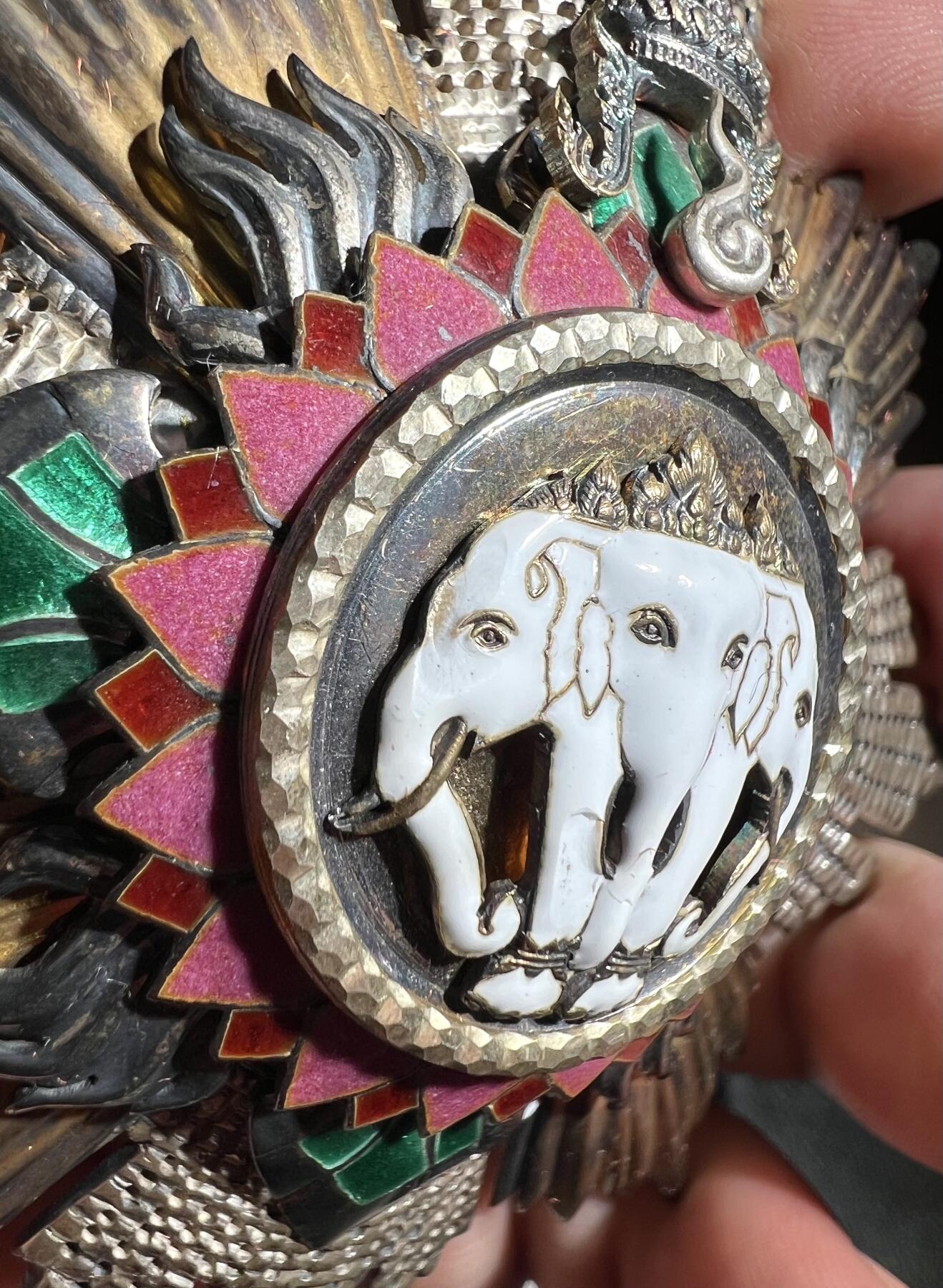 大猫徽章拍卖 第284期 泰国特级白象勋章 