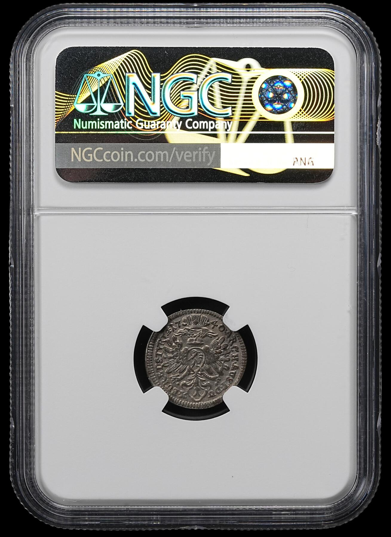 修遠堂世界钱币第九十七期 NGC AU55 1740年神罗-波西米亚3克鲁泽银币
