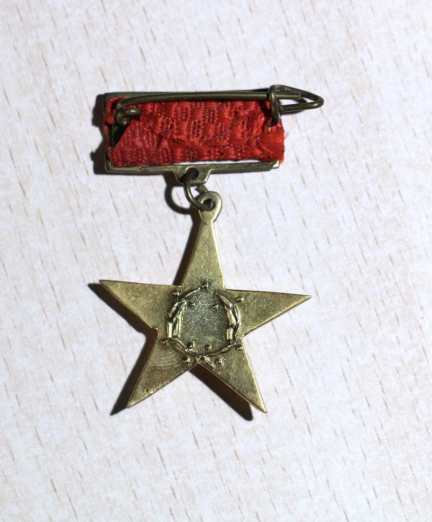 大猫徽章拍卖 第284期 越南 大金星 武装力量英雄 铜质