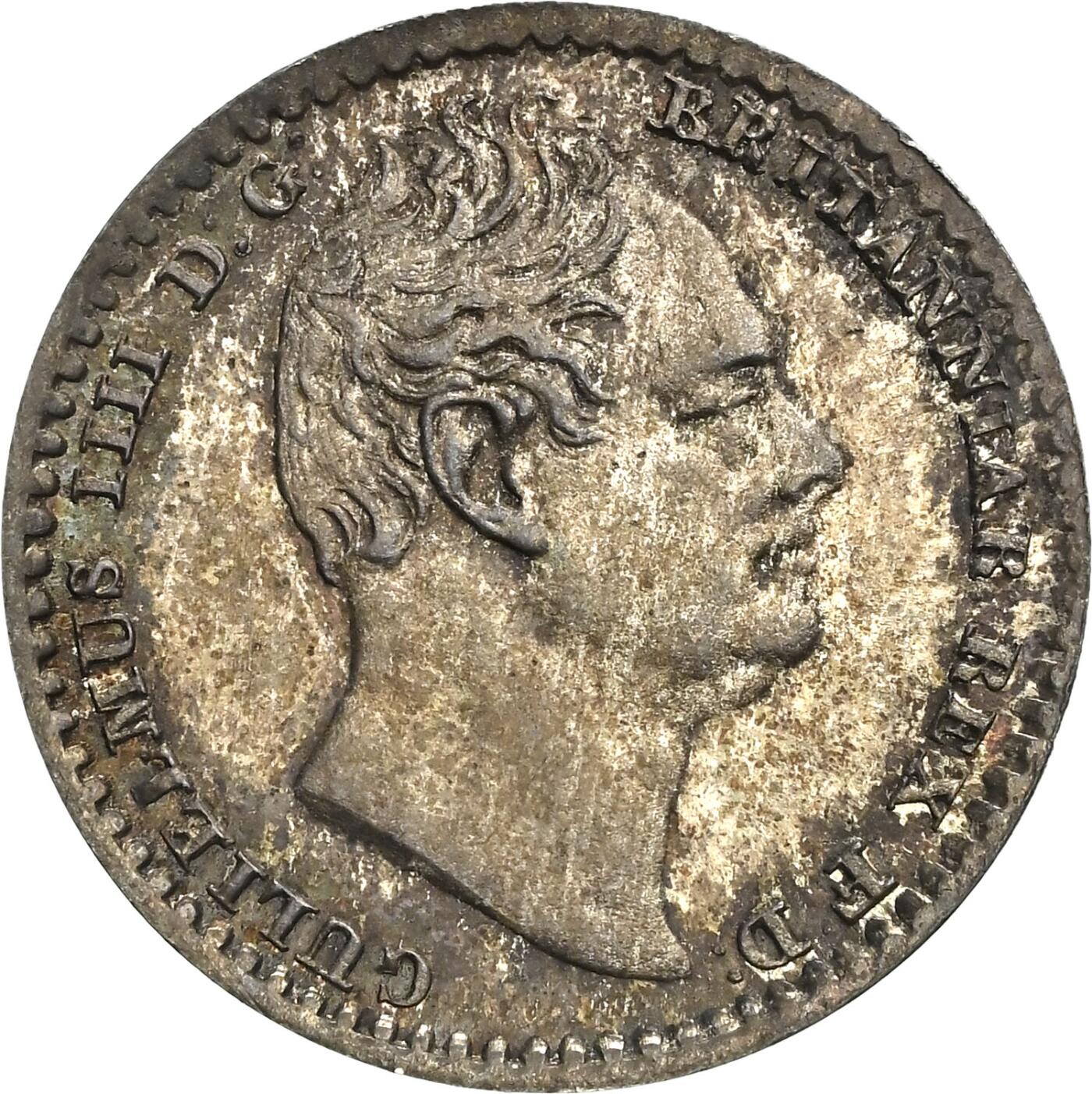 博洋堂世界钱币拍卖第151期（全场包邮） NGC MS64 英国1832年威廉四世1便士濯足币，冠军分！名家旧藏