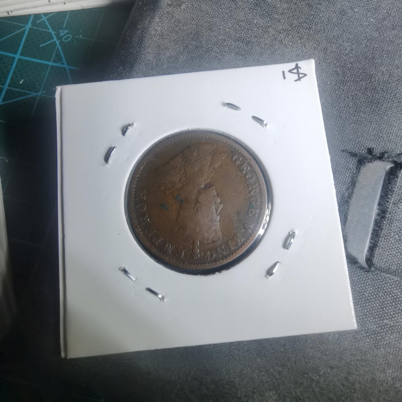 沼泽如烟--第930场 英属印度1917年1/4安娜