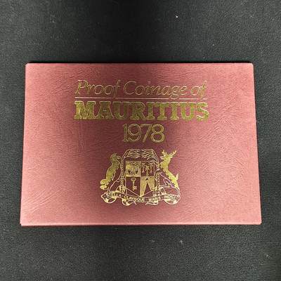 【全场包邮】纯粹捡漏拍485场（免费代拍第22场） - 毛里求斯1978年官方发行皇家厂经典信封装精制套币-PS4