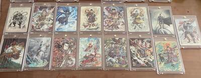 秋萤阁第37期 (12月13日周六晚上20点截拍，欢迎竞拍)  - 【闪彩一套】万享杨戬 闪彩一套15张 带卡砖