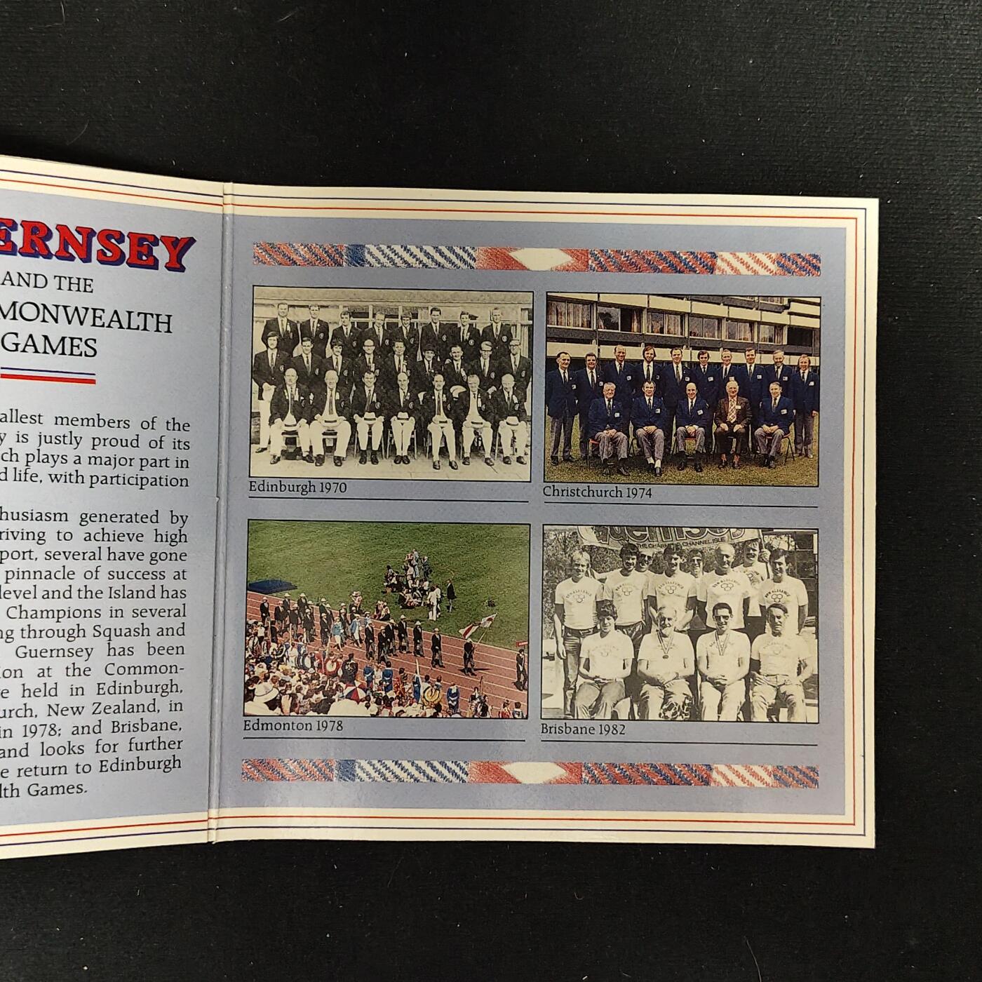 【全场包邮】纯粹捡漏拍485场（免费代拍第22场） 根西1986年2镑爱丁堡英联邦运动会官方卡装克朗型纪念币