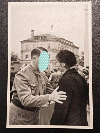 【德藏】世界币章拍卖第157期（拍品征集中~欢迎藏友联系） - 德国民族社会主义工人党早期大尺寸宣传张 尺寸约：120mm×80mm (原图请联系客服)