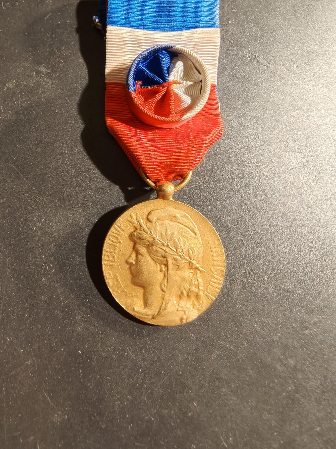 老王徽章第169期 法国金级劳动荣誉奖章     实发版