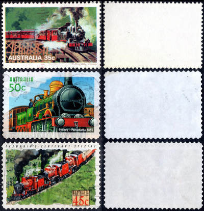 洪涛臻品批发群 精选邮票限时拍卖第1195期  - 澳大利亚 火车邮票 好品