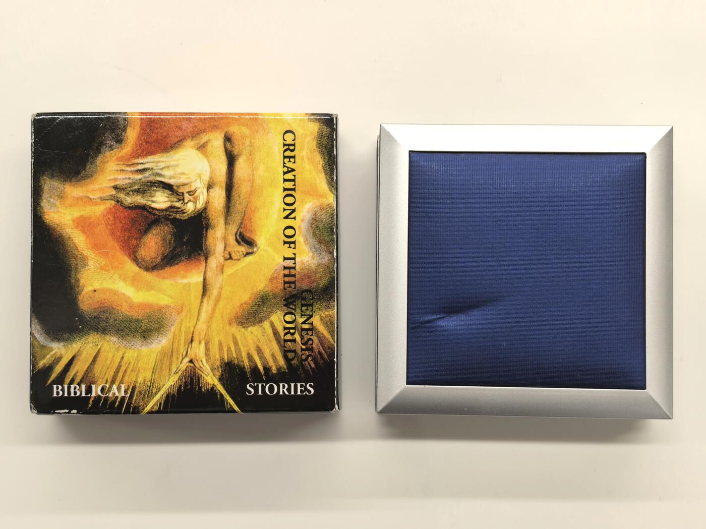 博洋堂世界钱币拍卖第151期（全场包邮） 帕劳共和国2011年圣经系列创世纪精制银币，原盒证封齐全，仅发行1000枚，精致漂亮