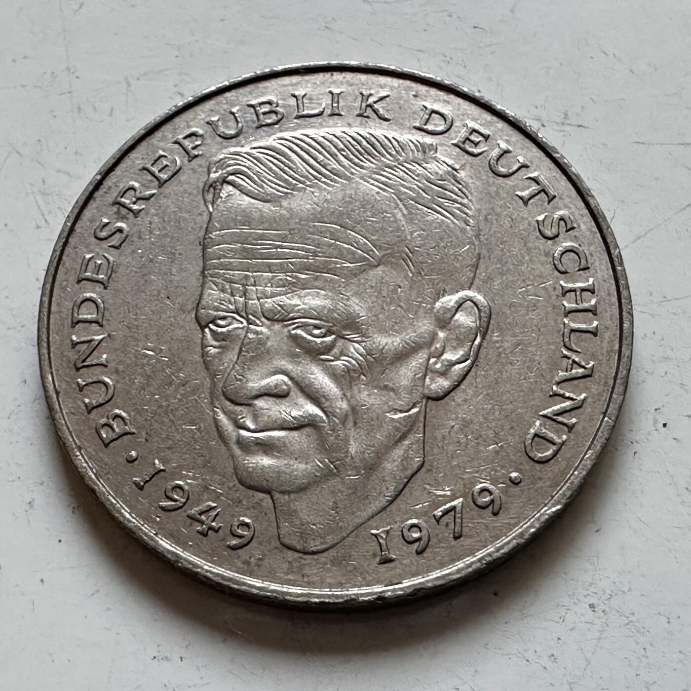 🌹外币初藏🌹🐯2025年第140场  每周二四六晚8️⃣点 接代拍 德国1992年G版 2马克 舒马赫