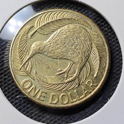 KK钱币收藏小铺 第378期  2月预留时间 周末发货 -  新西兰1元