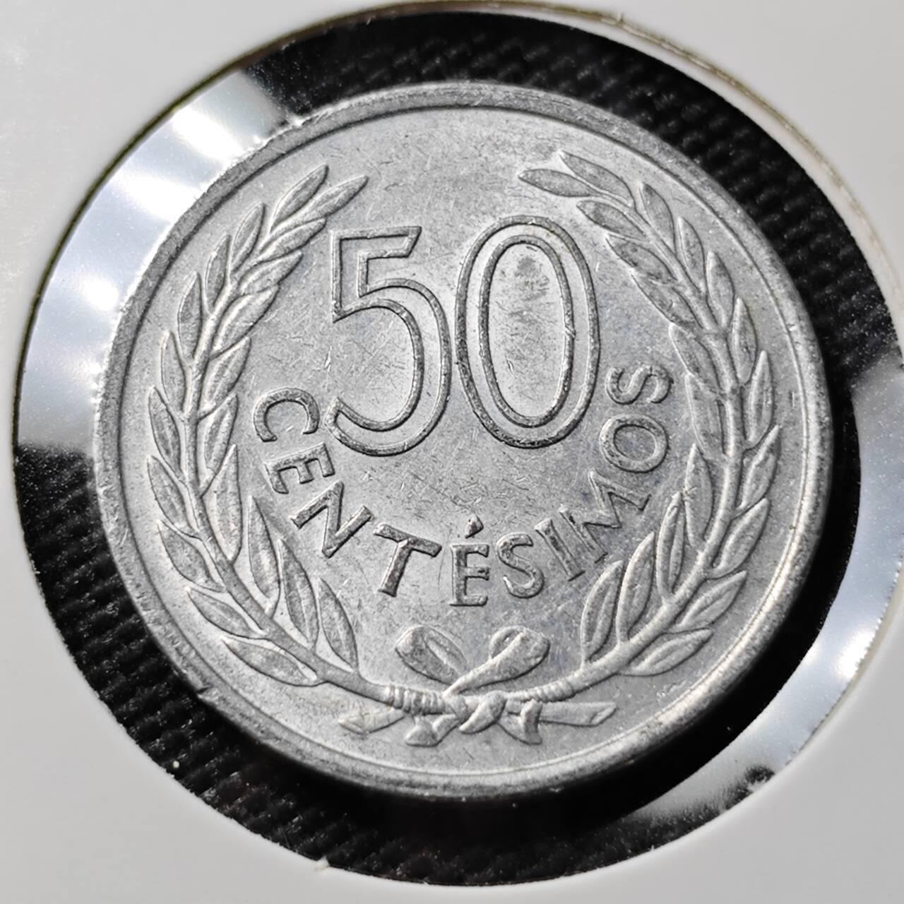 KK钱币收藏小铺 第378期  2月预留时间 周末发货  1965乌拉圭50分